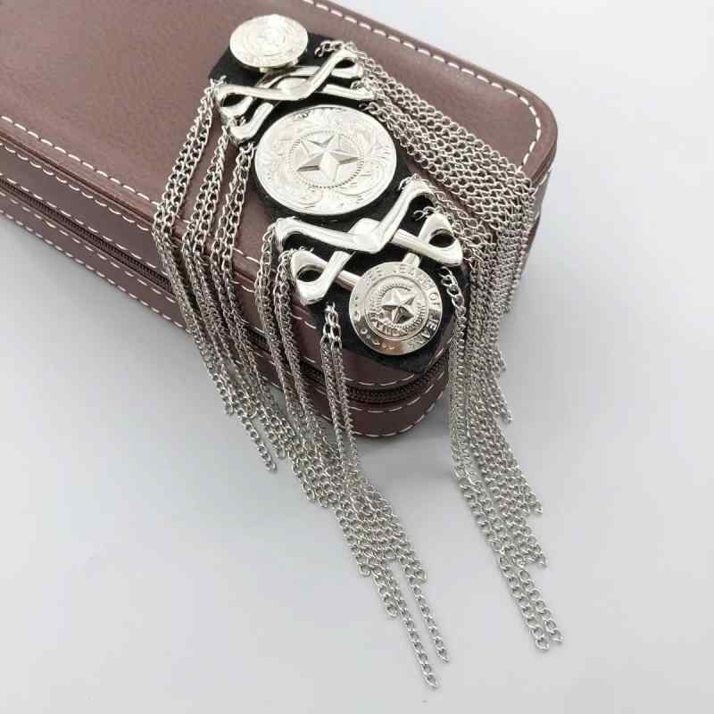 肩章 ブローチ メンズ レディース 欧米風 レトロ メタル 合金 フリンジ タッセル チェーン 個性的 手作..