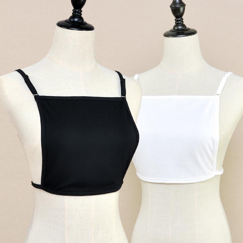 インナー レディース 胸元カバー Vネック フェイク襟 チューブトップ ベアトップ 肌着 重ね着 レイヤー..