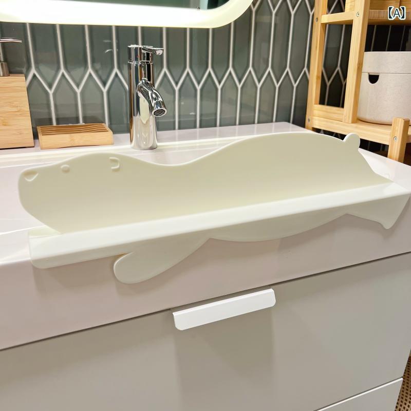 キッチン用品 シンク 水はね防止ガード ドイツ製 防水 止水バー 台所 水回り 洗い物 野菜洗い 食器洗い..