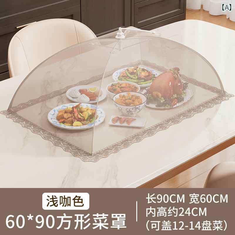 フードカバー 業務用 家庭用 折りたたみ式 食卓用 虫よけ ネット 抗菌 防虫 細密メッシュ ポリエステル..