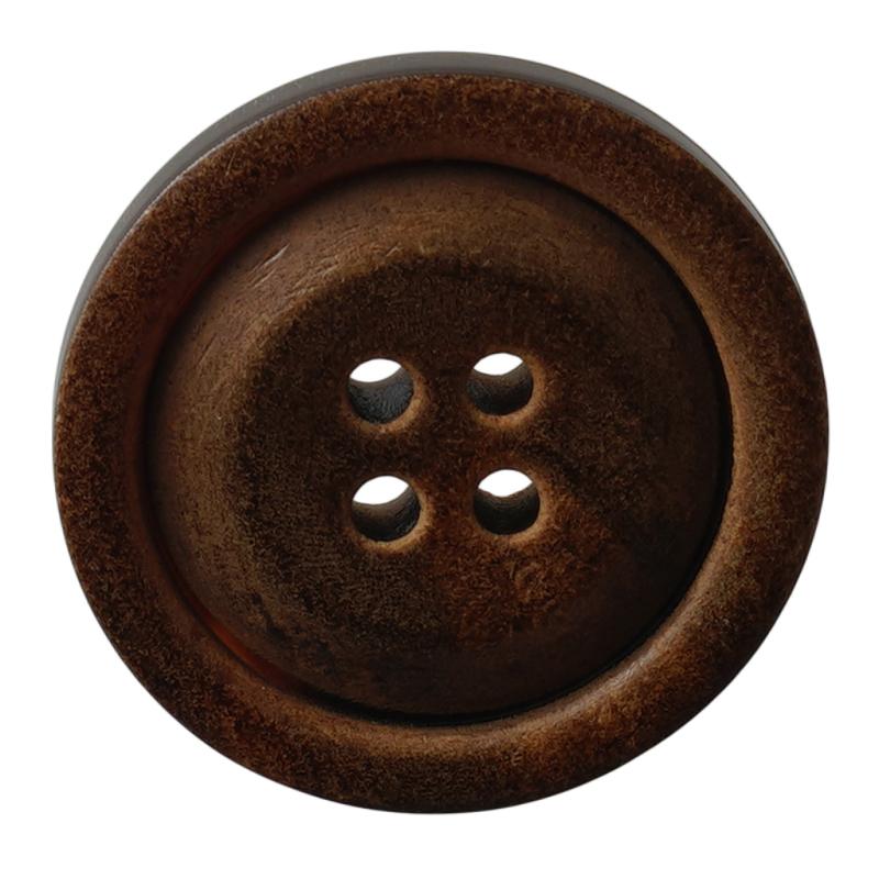 ボタン 水牛角 ホーン レトロ アンティーク調 上品 光沢 ブラウン系 ネイビー コート トレンチコート ジャケット ブレザー スーツ セーター カーディガン アウター 替え 飾り 洋服 服飾