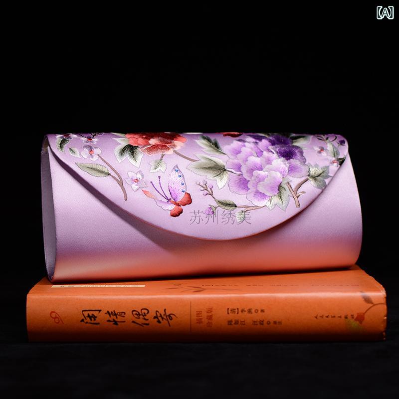 バッグ レディース 女性用 クラッチバッグ チェーンバッグ エスニック 民族調 中国風 刺繍 花柄 手作り..