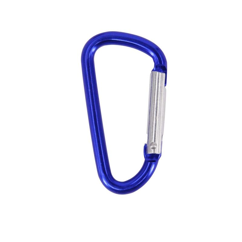 カラビナ メンズ レディース D型 アルミニウム合金 スクリューロック ロック機能 クイックリリースフック ミニ 大型 キーホルダー キーリング アウトドア キ...