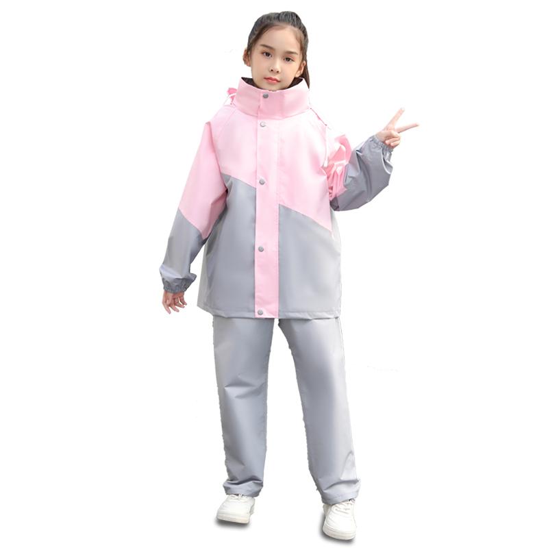 レインウェア 子供 男の子 女の子 小中学生 通学 スクール レインコート レインパンツ 上下セット セパレート 防水 撥水 全身 レインブーツ 長靴 雨具 ポ...