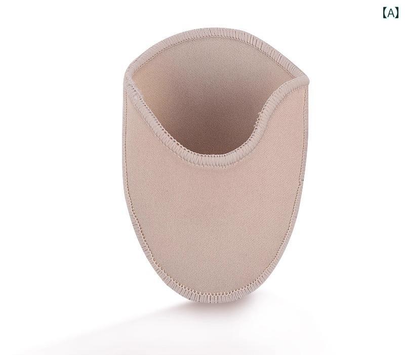 フロントップ楽天市場店のバレエ トウパッド フットケア用品 メンズ レディース ハイヒール パンプス シリコン 綿 つま先保護カバー 指先サポート 足裏 クッション 靴擦れ防止 痛み軽減 まめ対策 ソフト 通気｜アングル2