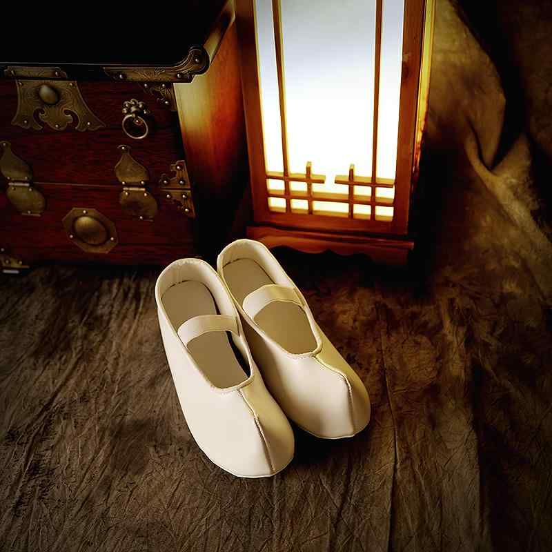 ダンスシューズ レディース 朝鮮族伝統舞踊 民族舞踊 シークレットインヒール フラットヒール フェイク..