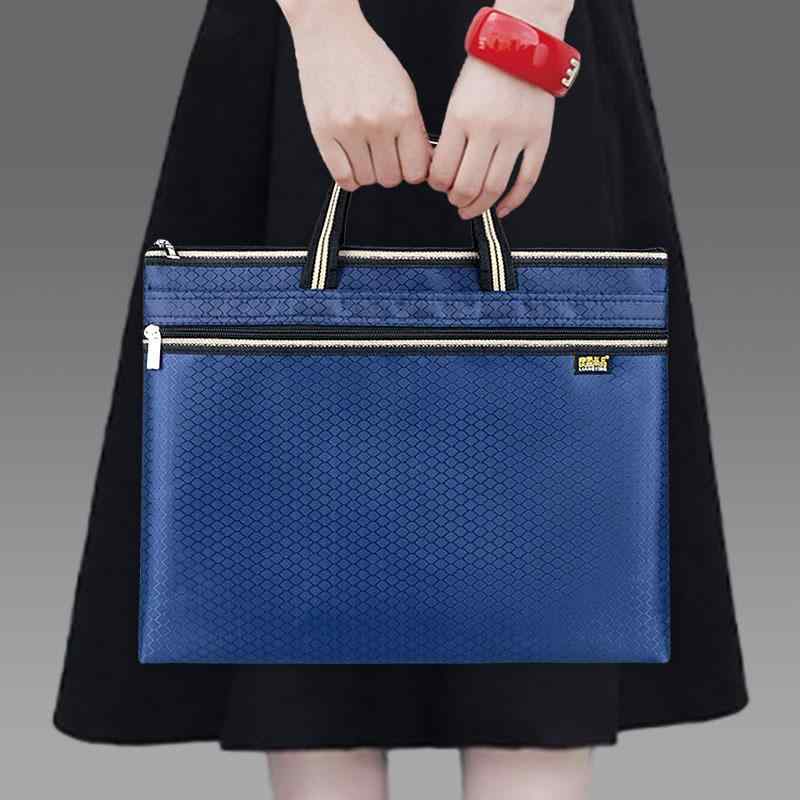 ビジネスバッグ メンズ 書類 レディース 帆布 手提げ ファスナー オックスフォード ブリーフケース 資..