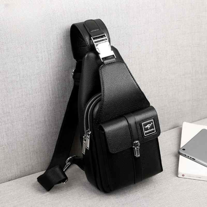 ボディバッグ メンズ 本革 牛革 トップグレインレザー 大容量 ワンショルダー 斜めがけ 縦型 スクエア カジュアル 普段使い 旅行 ファスナー開閉 収納力抜群 軽量 新モデル 黒 茶(4.0)