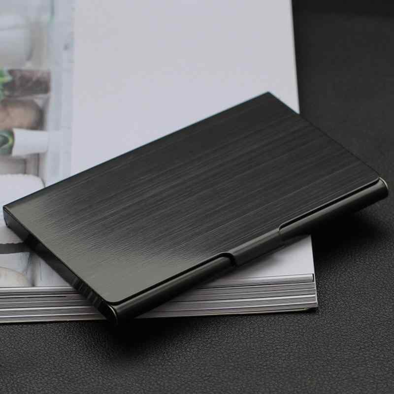 名刺入れ メンズ レディース 薄型 スリム カードケース ビジネス オフィス 携帯用 ステンレス製 メタル おしゃれ シンプル ミニマリスト ゴールド ローズゴールド ブラック