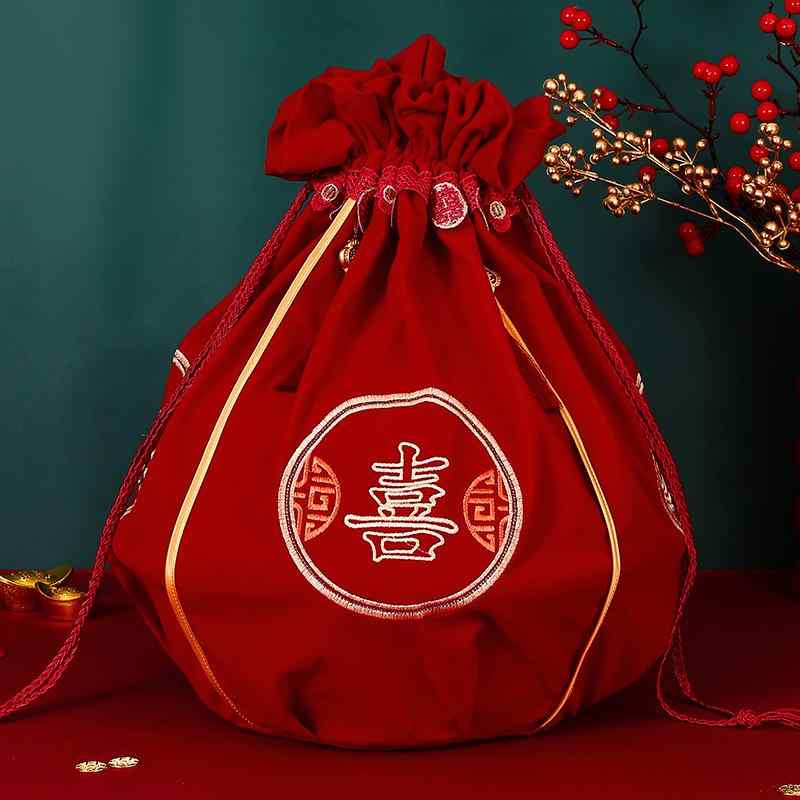 風呂敷 レディース 結婚準備 花嫁用 嫁入り道具 聚宝盆 縁起物 ラッキーアイテム 赤 カバー 一対 包み..