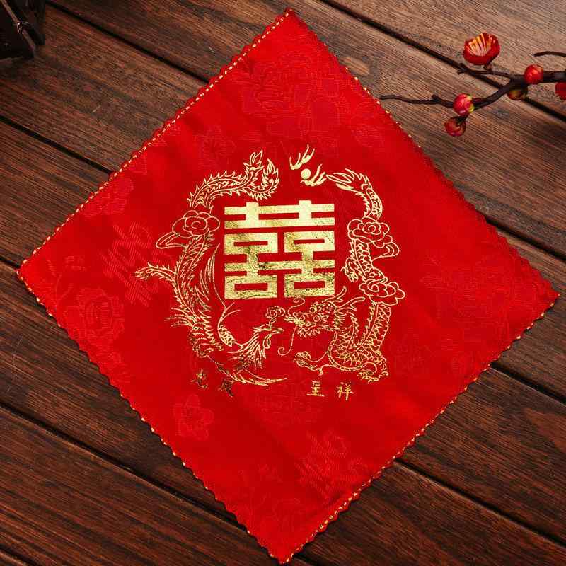 ハンカチ レディース 花嫁 結婚式 ウェディング ブライダル 披露宴 赤 レッド ご祝儀包み 正方形 スク..