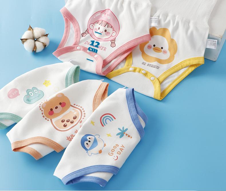 ベビー 腹巻き かわいい 男の子 女の子 ウエストウォーマー 綿 コットン 伸縮性 柔らかい 冷え防止 保温 睡眠時 寝冷え対策 お出かけ 普段使い 幼児 キッズ スナップボタン パンツ プリント ペンギン ゾウ 熊 ライオン キリン 赤 青 黄色