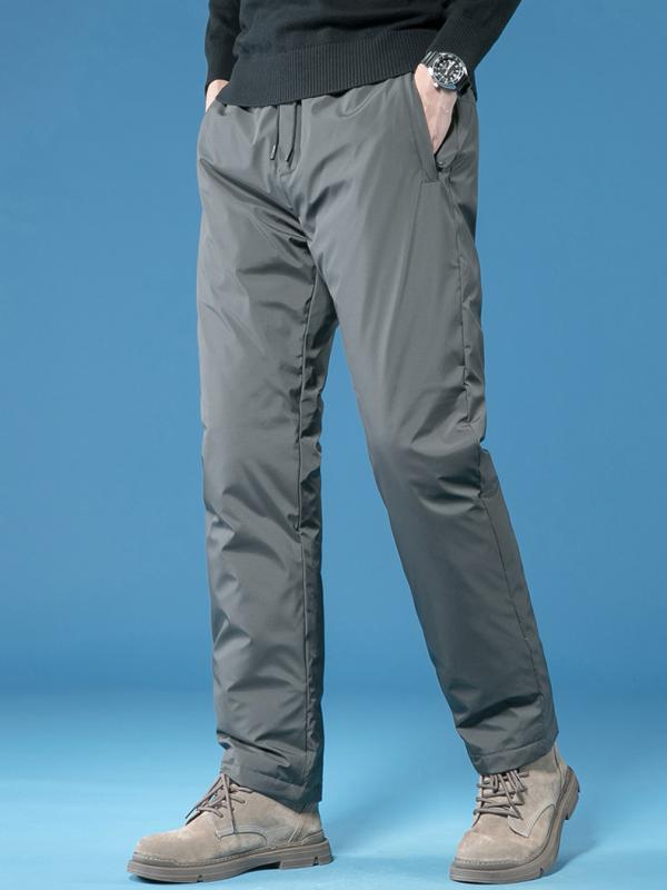 ・中綿: ダウン90%以上・タイプ: アウター・丈: ロング・サイズ展開: M, L, XL, 2XL, 3XL, 4XL, 5XL・スタイル: ビジネス、紳士・主な素材: ポリエステル・カラー展開: 取り外し可能-ダークグレー-Aタイプ,...