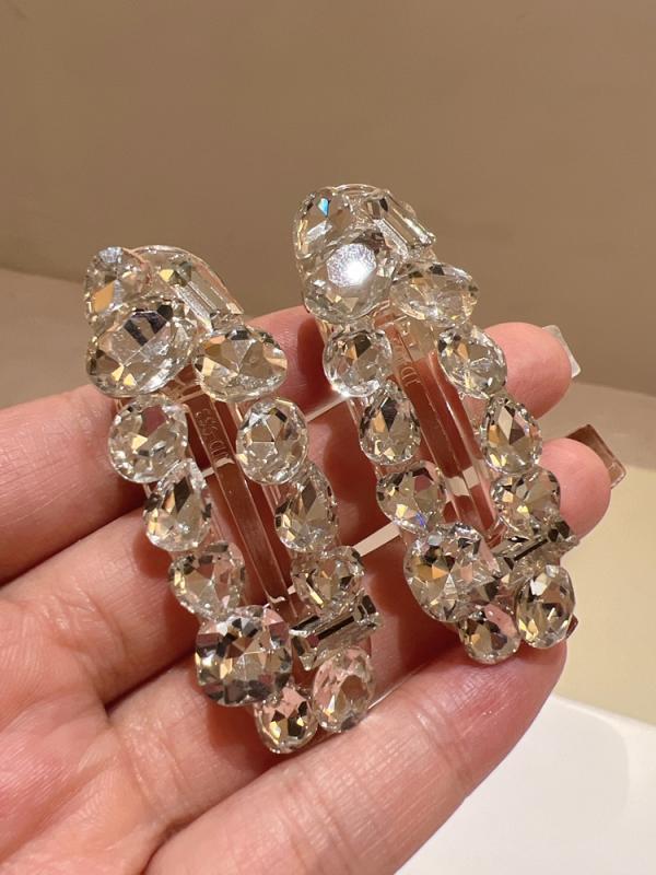 ・スタイル: 日韓風・状態: 新品・ヘアアクセサリー分類: ヘアクリップ・カラー展開: ホワイト（単品）、ホワイト（2個セット）