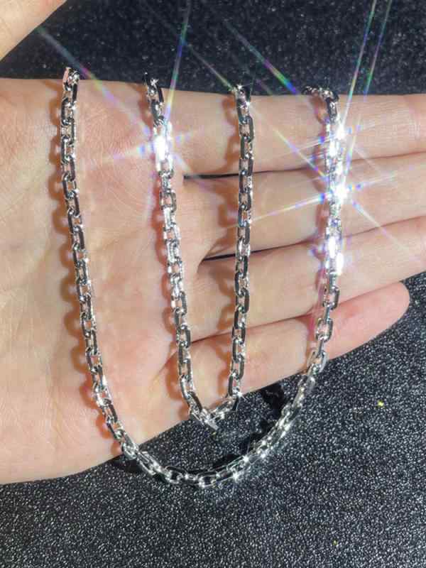メンズティノラス　ネックレス　シルバー925 プラチナコーティング　ジルコニア メンズティノラス ネックレス シルバー925 プラチナコーティング