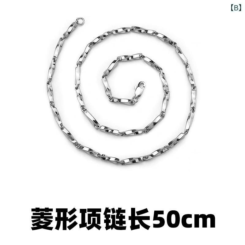 ネックレス メンズ 925シルバー ひし形 チェーン スタイリッシュ 鎖骨チェーン アズキチェーン シンプル 普段使い 普段使い 誕生日 記念日