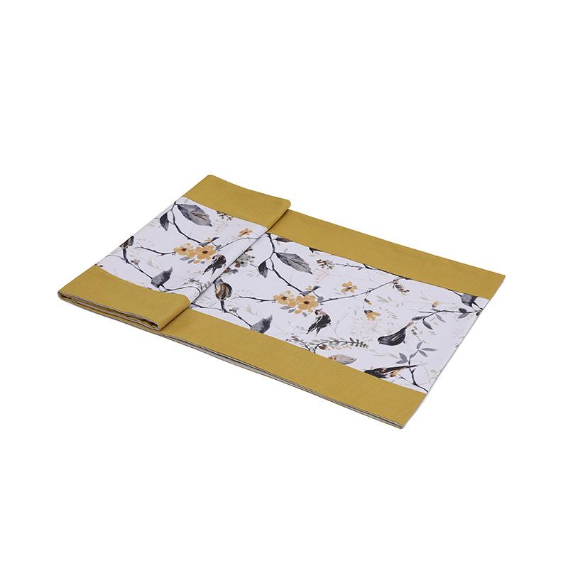 ベッドスロー おしゃれ 中国 クラシック レトロ ホテル 旅館 民泊 客室用 田園風 花鳥柄 さわやか ナチ..