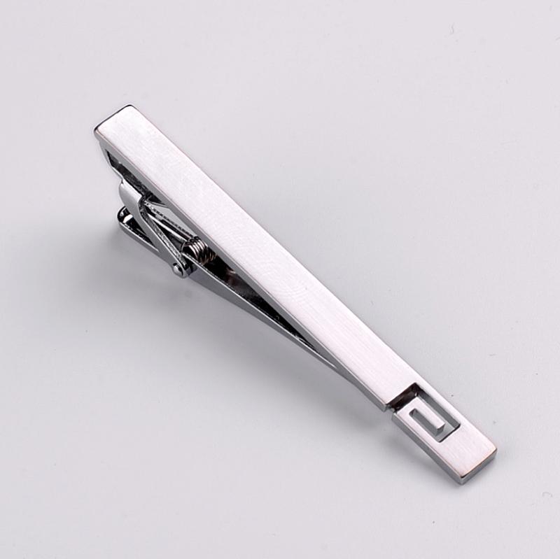 ネクタイピン メンズ 男性用 シンプル シルバー メタル 金属製 ビジネス オフィス 通勤 結婚式 ウェデ..