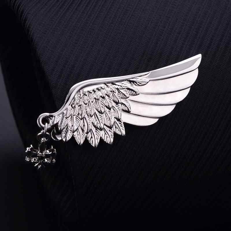 ネクタイピン メンズ レディース 如虎添翼 シルバー ビジネス フォーマル 結婚式 スーツ ラペルピン タイクリップ 合金製 上品 おしゃれ スタイリッシュ カジュアル プレゼント ギフト