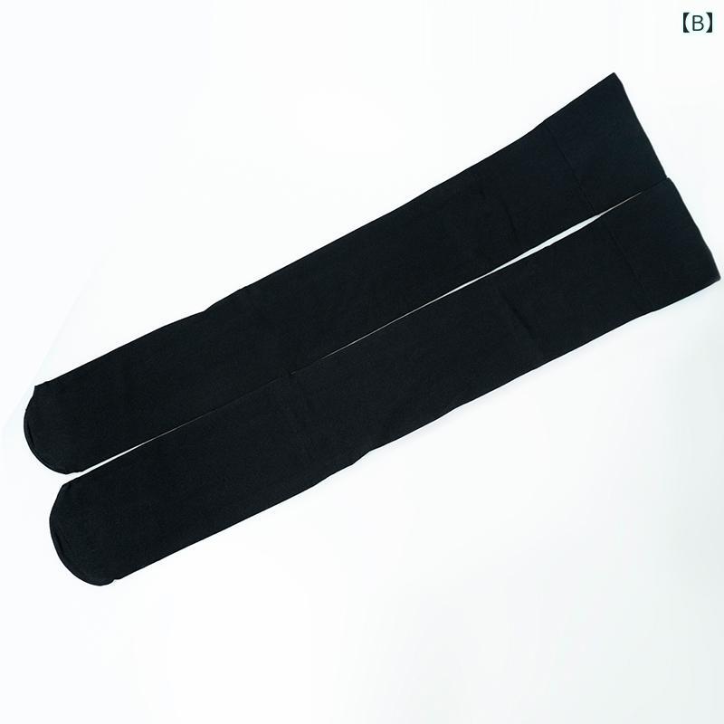 ハイソックス レディース 薄手 キッズ 女の子 子供 ラテン モダンダンス バレエ 練習 レッスン トレーニング ニーハイ 春夏 黒 滑り止め 通気