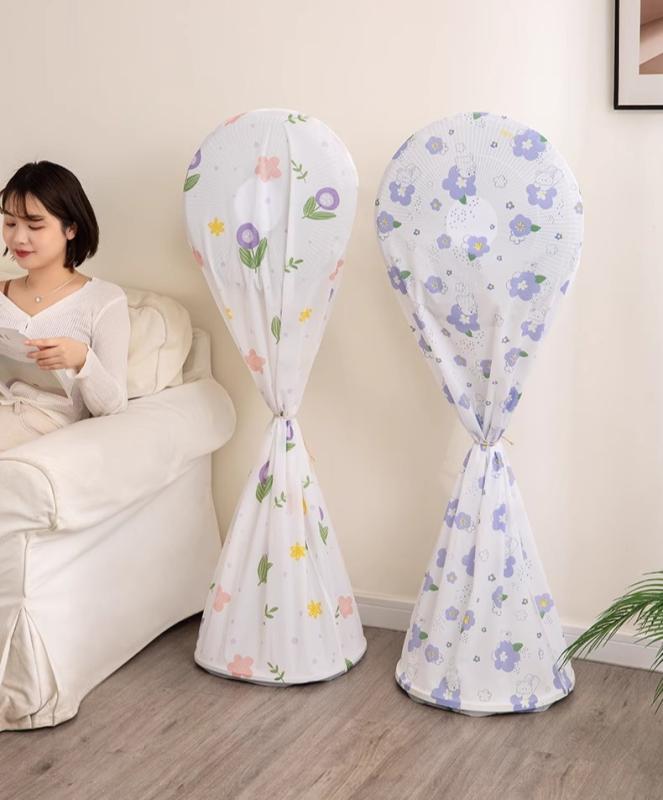 扇風機 収納 カバー おしゃれ 家庭用 リビング 縦型 フロア スタンド 防塵 保護 ほこりよけ 北欧スタイ..