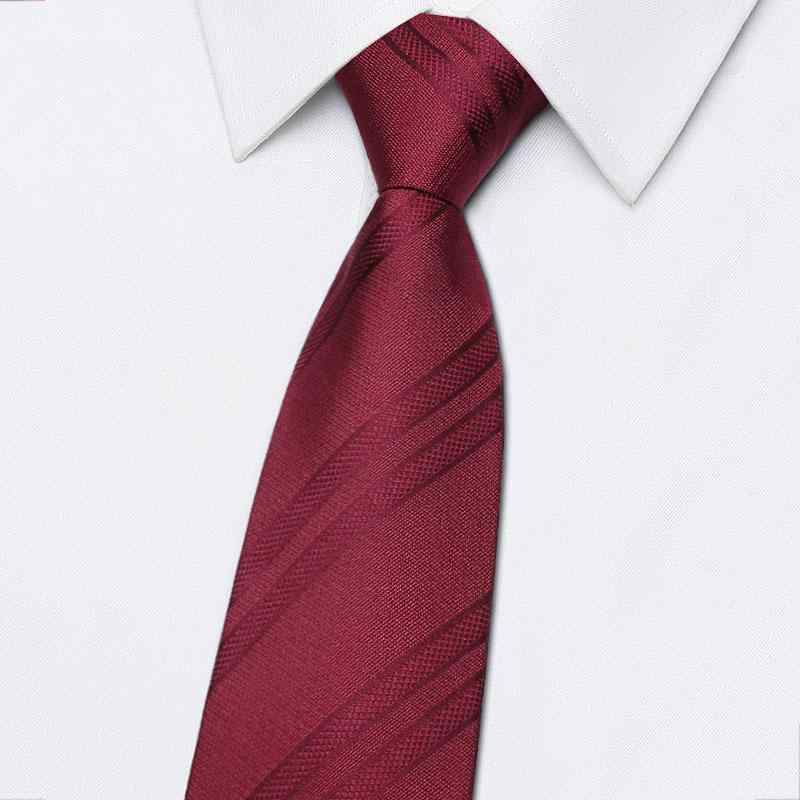 ネクタイ メンズ 男性用 ワンタッチ ファスナー 結び不要 ビジネス フォーマル 結婚式 通勤 カジュアル ストライプ ワインレッド ネイビー タイ