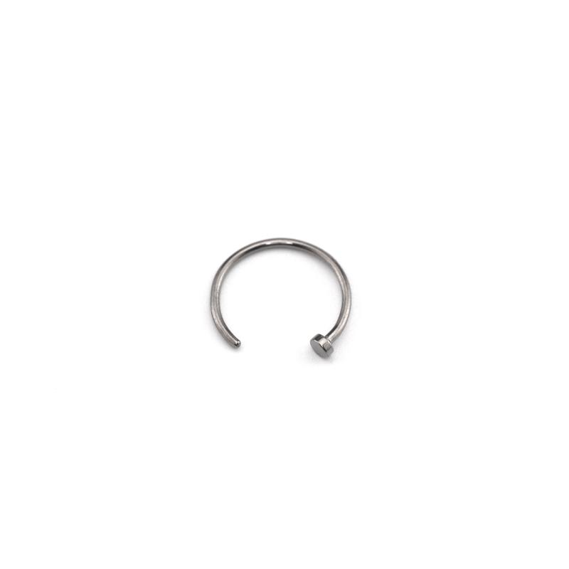 ピアス レディース チタン合金製 鼻ピアス 唇ピアス 軟骨ピアス ヘリックスピアス フェイクリップリング C型リング 多目的 ボディピアス パンクファッション 個性的 おしゃれ