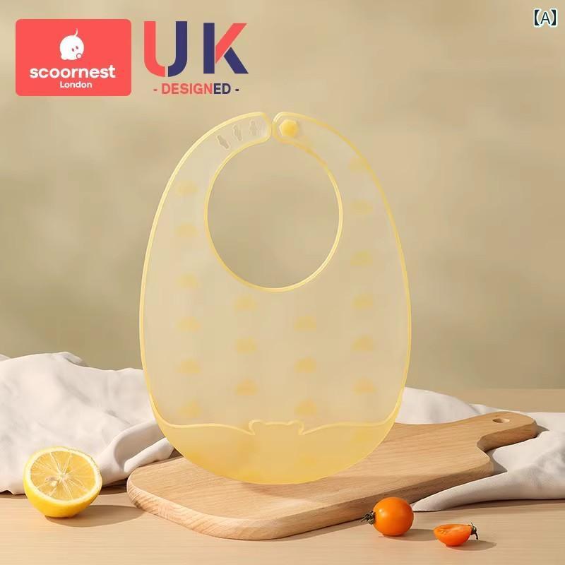 スタイ ベビー 男の子 女の子 離乳食 食事用 防水 シリコン よだれかけ 超ソフト 抗菌加工 超軽量 食べ..