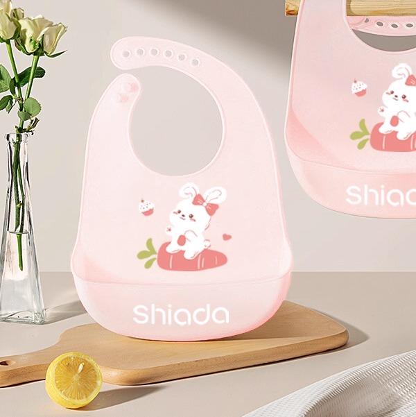 お食事エプロン ベビー 男の子 女の子 シリコン製 防水 防汚 離乳食 よだれかけ スタイ ビブ ポケット..