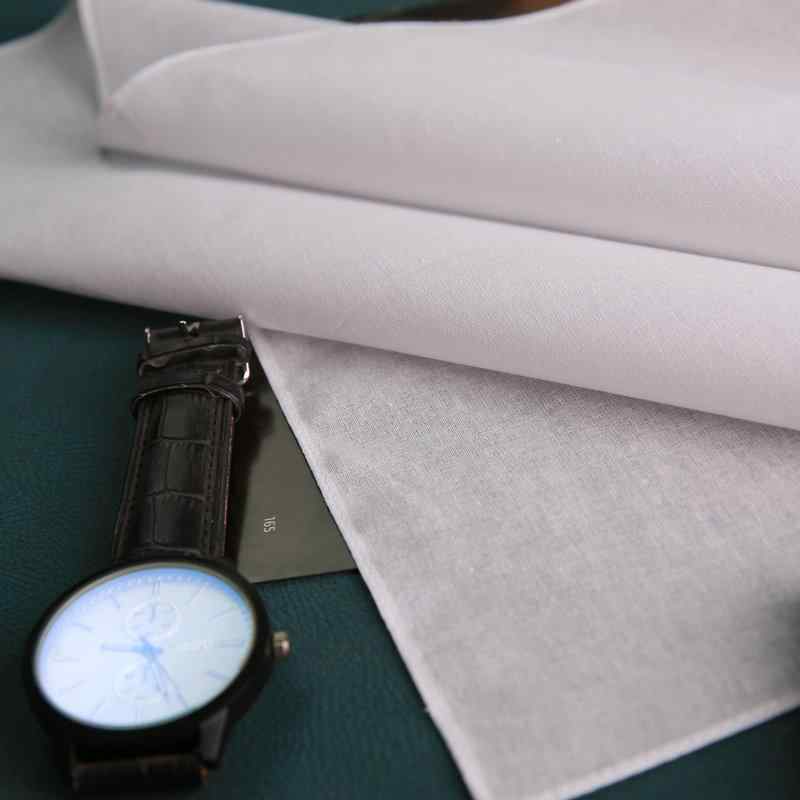 ハンカチ メンズ ギフト 綿 白 上品 エレガント クラシック 和風 レトロ 吸水 汗拭き 手ぬぐい 普段使い ビジネス シンプル 無地