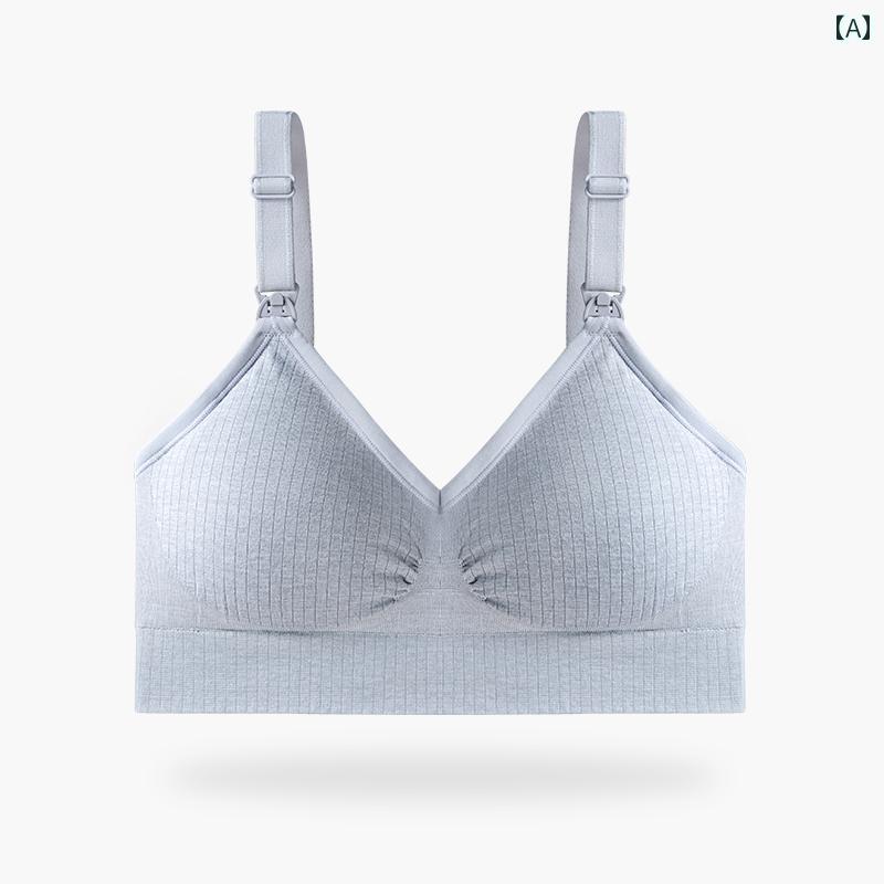 ・スタイル: シンプル・主な素材: ナイロン・詳細: 一体型・肩紐タイプ: 固定ダブルストラップ・対象: 若年女性・カップ形状: フルカップ・ブラスタイル: U型・ホック: 後ろ4列・機能: 授乳・柄: 無地・カップ厚さ: 薄型モールドカップ・サイズ展開: M, L, XL, XXL・挿入パッド: スポンジパッド・カラー展開: グレー, 肌色, ミルクティー, 肌色+グレー, グレー+ミルクティー, 肌色+ミルクティー, グレー+グレー, ミルクティー+ミルクティー, 肌色+肌色