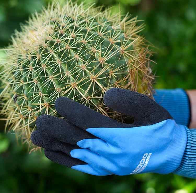 園芸手袋 ガーデニング グローブ 突き刺し防止 防水 耐摩耗 滑り止め 草むしり 畑仕事 土いじり 保護 ..