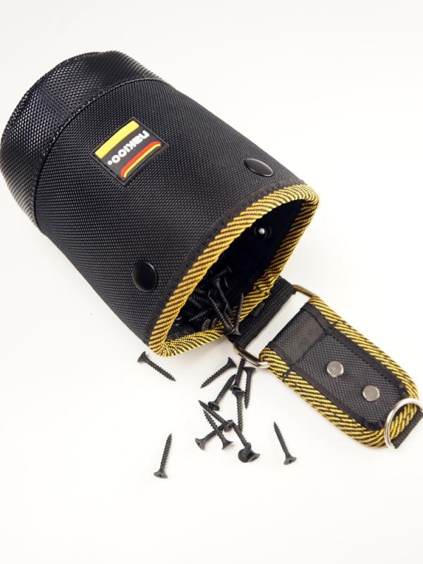 腰袋 着脱式 ツールポーチ 多機能 電工用 木工用 作業用 DIY プロ 釘袋 ネイルポケット 小物入れ 部品収納 携帯用 大容量 耐久性 頑丈 ウエストバッグ 工具差し 整理整頓