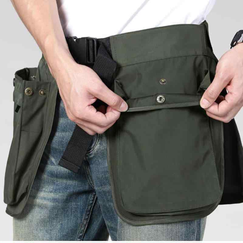 バッグ メンズ レディース 多ポケット 大容量 ウエストバッグ ボディバッグ ヒップバッグ アウトドア ..