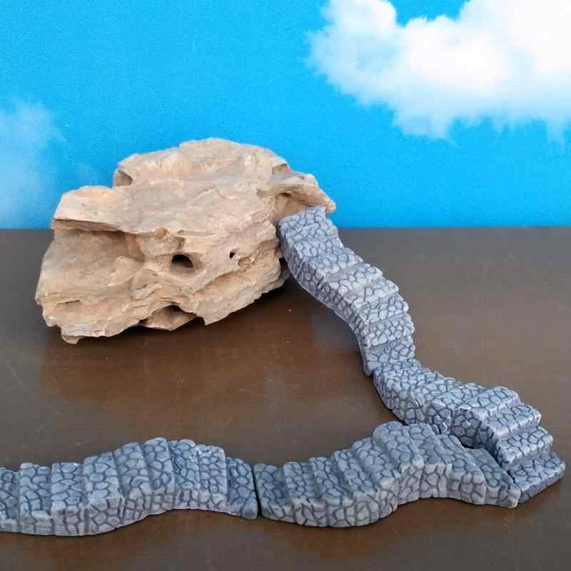 ミニチュア ジオラマ 山道 階段 小道 レンガ ブロック 敷石 タイル 盆栽 水槽 アクアリウム テラリウム..