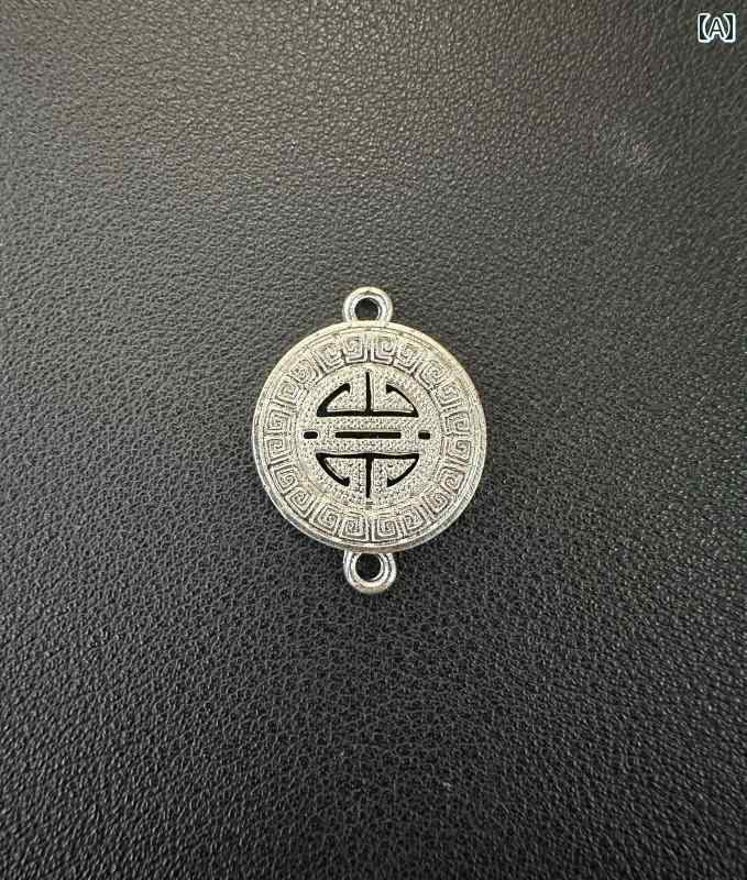 アクセサリーパーツ メンズ レディース ハンドメイド DIY モンゴル民族風 エスニック ピアス イヤリング ネックレス ペンダント チャーム ヘアアクセサリー 髪飾り メタル 透かし細工 花柄 合金 電気メッキ加工