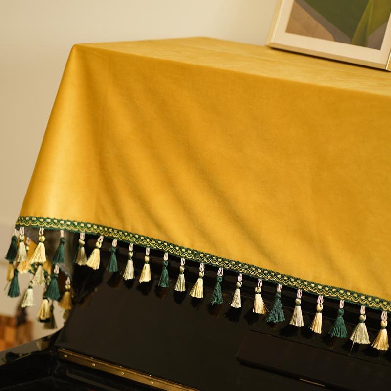 ピアノカバー アップライト トップ 椅子 防塵 アメリカンモダン シンプル ヨーロピアン ライトラグジュ..