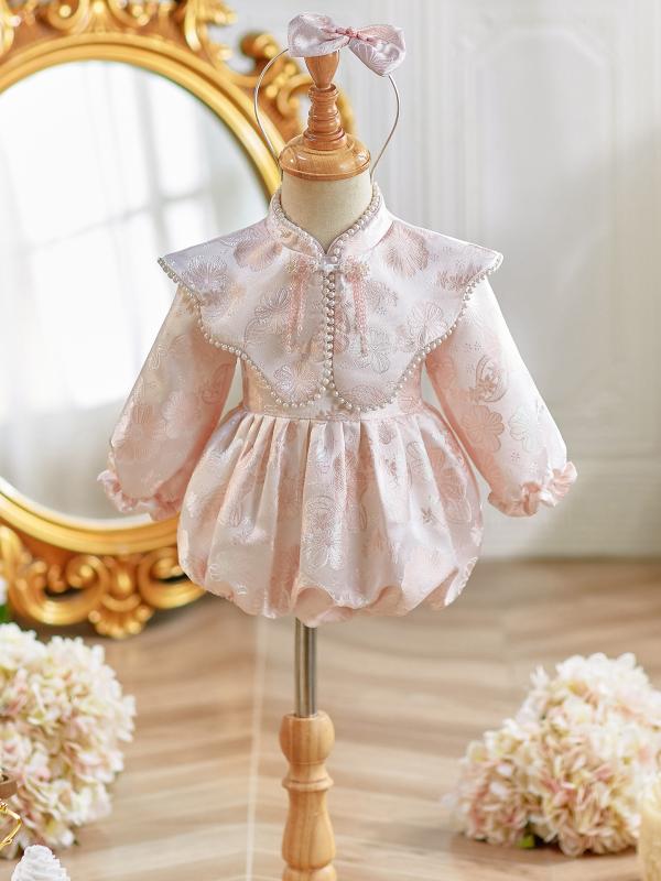 ロンパース 女の子 ベビー服 カバーオール 赤ちゃん 1歳 誕生日 百日祝い お食い初め 選び取り イベン..