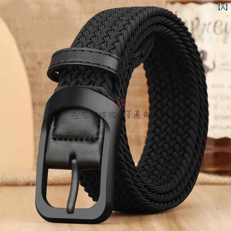 ベルト メンズ レディース 日本 タクティカル 伸縮性 編み込み 穴なし フリーサイズ ピンバックル キャンバス 帆布 ウエストベルト アウトドア スポーツ ミリタリー ペア カジュアル 普段使い 調節可能 合金バックル