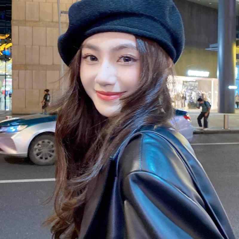 For Women - ベレー帽 レディース ウール ニット レトロ 画家帽 秋冬 合わせやすい 普段使い お出かけ おしゃれ かわいい フリーサイズ カーキ オフホワイト ダークグレー
