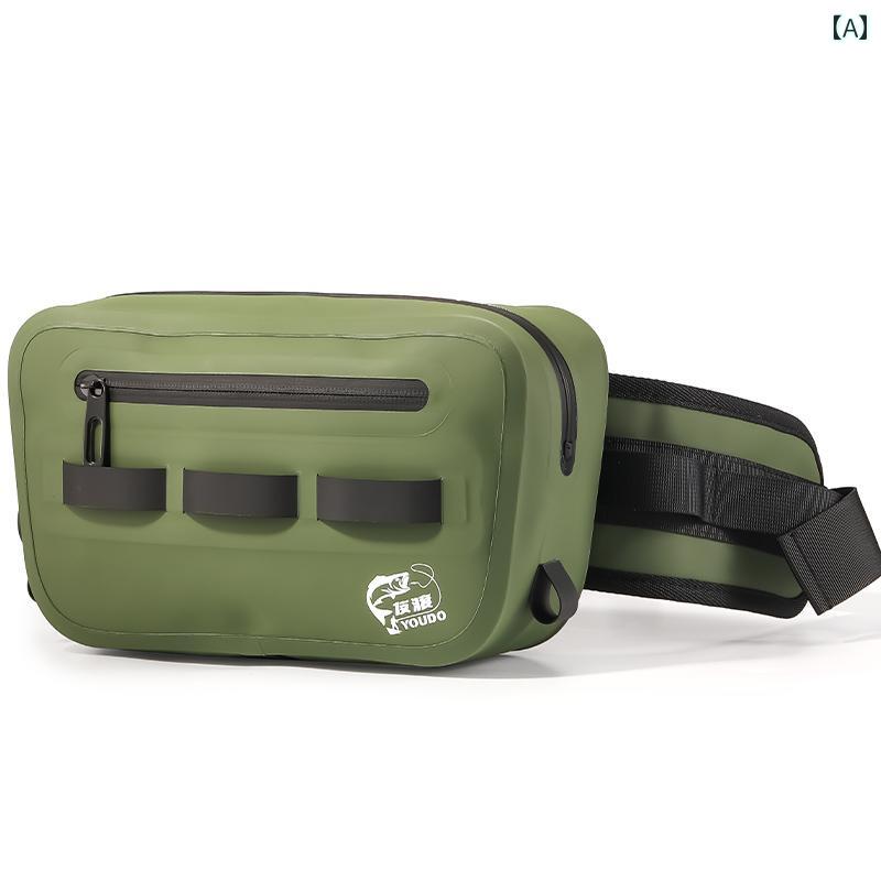 ・主な素材: PU・容量: 3L・対象性別: ユニセックス・カラー展開: ダークネイビー、バンブーグリーン、ダスクグレー・スポーツ・アウトドア活動: ルアーフィッシング