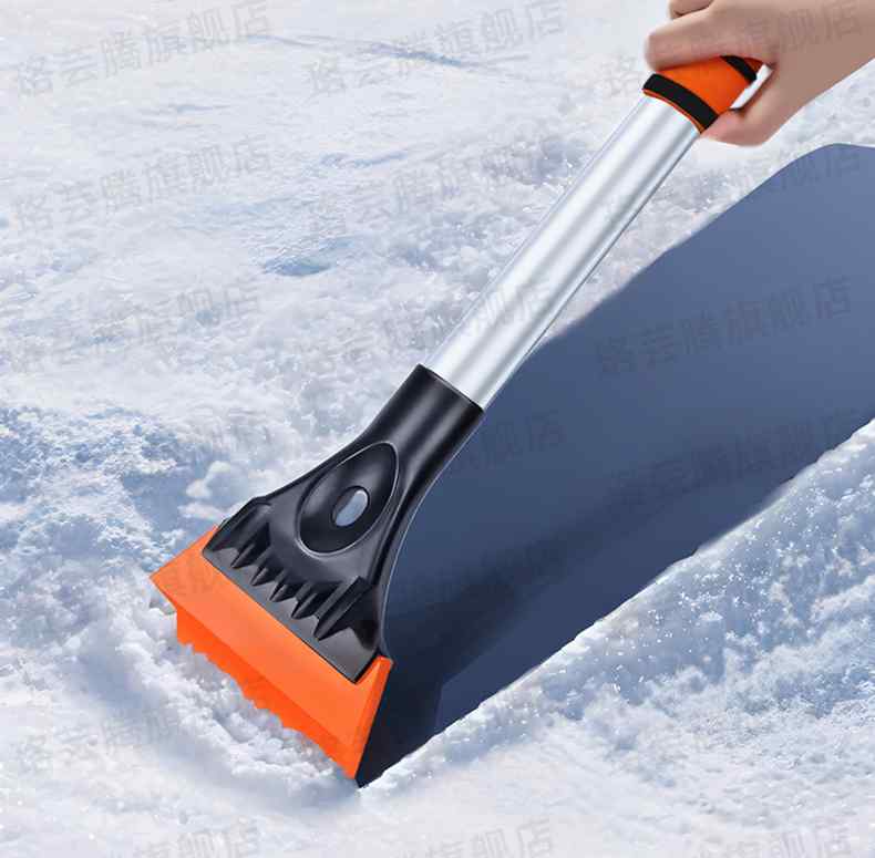 自動車用品 除雪 除氷 シャベル スコップ 車用 ガラス 車窓 フロントガラス 霜取り 冬季 伸縮式 多機能..