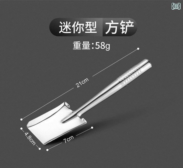 園芸工具 小型 オールステンレス製 厚手 頑丈 ミニシャベル 熊手 3点セット 家庭菜園 ベランダ菜園 多肉植物 植え替え ガーデニング 庭作業用