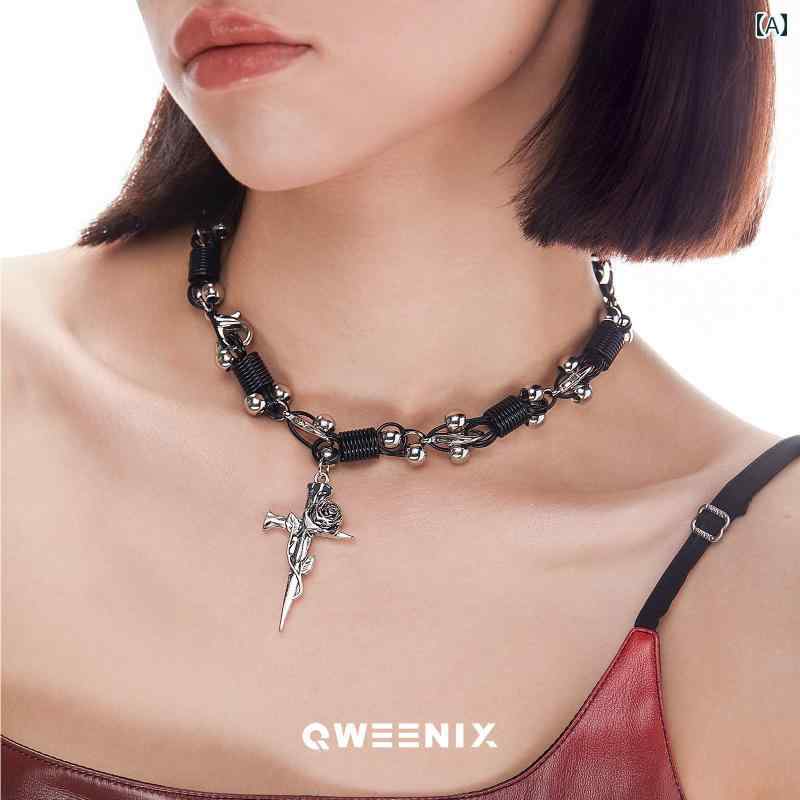 ・スタイル: ・ペンダント素材: 合金・商品タイプ: アクセサリー・周囲長: 21cm～50cm・状態: 新品・チェーン素材: 合金、銀メッキ、金メッキ・柄: 十字架、王冠、ローマ数字・適用性別: 女性・延長チェーン: 10cm以下