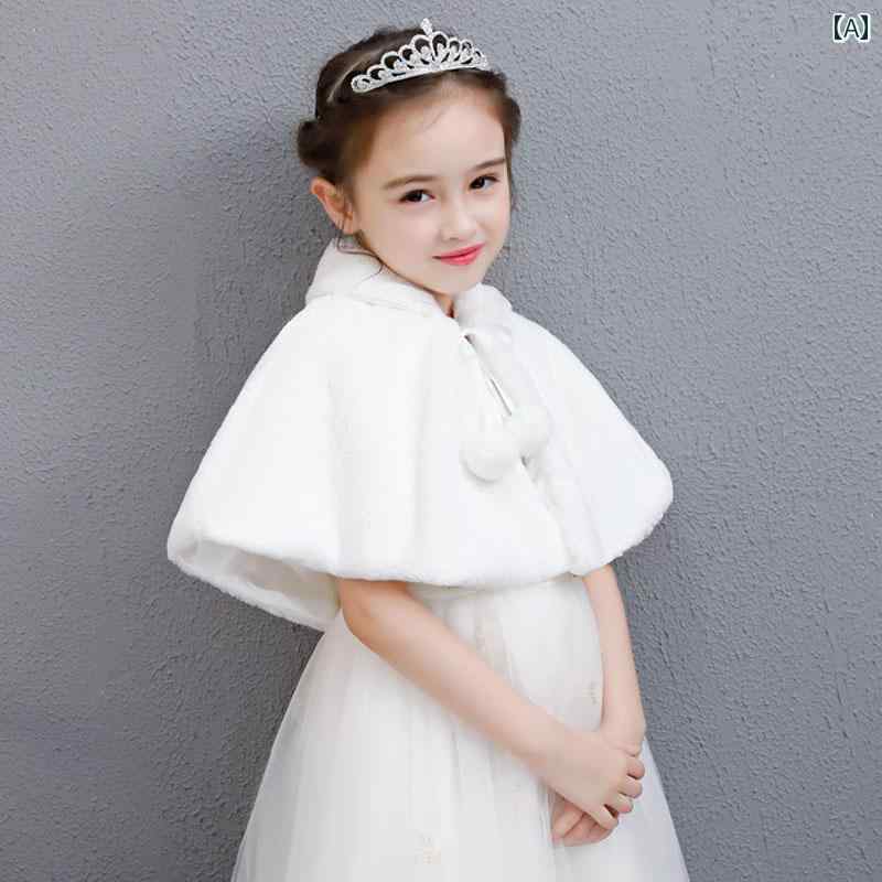 ケープ キッズ 女の子 ショール マント ポンチョ アウター 羽織り ダンス 発表会 ...