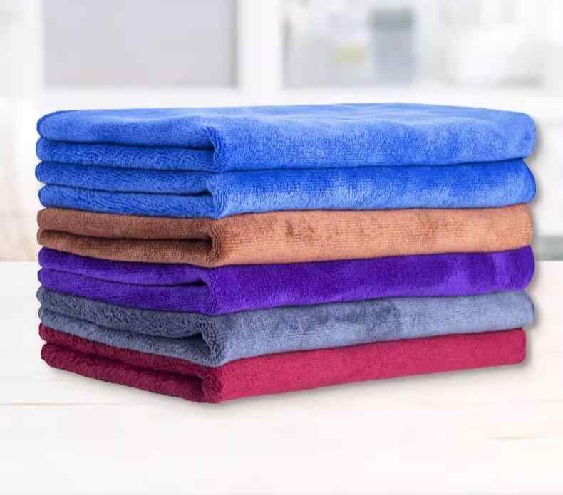 マイクロファイバークロス 超極細繊維 厚手 高吸水 抜け毛防止 窓拭き テーブル拭き 床拭き 掃除 清掃 キッチン 家庭用 飲食店 タオル 雑巾 高耐久 青 灰 白