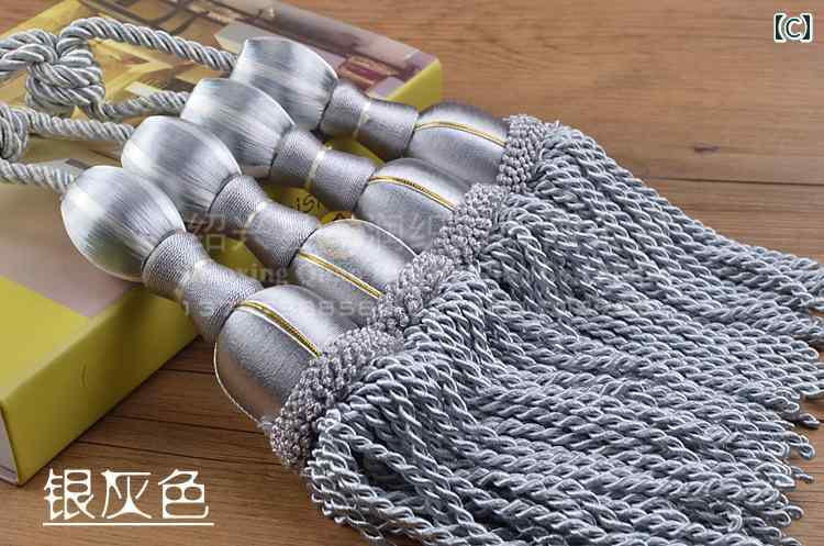 カーテンアクセサリー ヨーロピアン タッセルボール フック 結束用 タイロープ 壁...