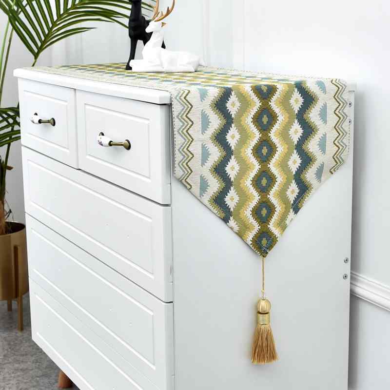 テーブルランナー 北欧 モダン テレビボード ダイニング サイドボード チェスト シューズボックス マル..