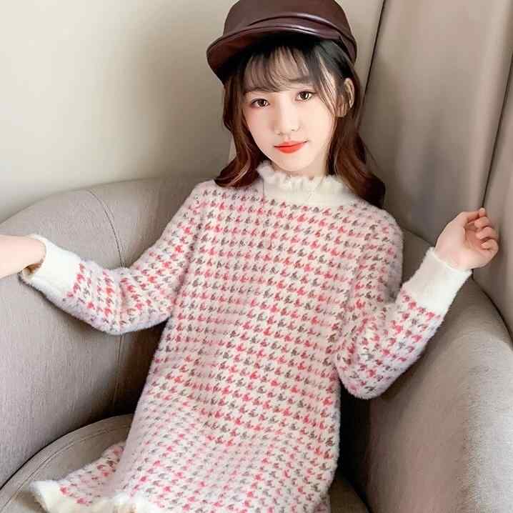 ・スタイル: 韓国・ニット素材: アクリル混紡・生地加工: 柔らか加工・袖丈: 長袖・性別: 女性・参考身長: 100cm、110cm、120cm、130cm、140cm、150cm、160cm・カラー展開: ピンク・毛糸の太さ: 普通・対象年齢: 12ヶ月、18ヶ月、2歳、3歳、4歳、5歳、6歳、7歳、8歳、9歳、10歳、11歳、12歳、13歳、14歳・厚さ: 裏起毛・ネックライン: ハイネック・前立て: プルオーバー・柄: アニメーション