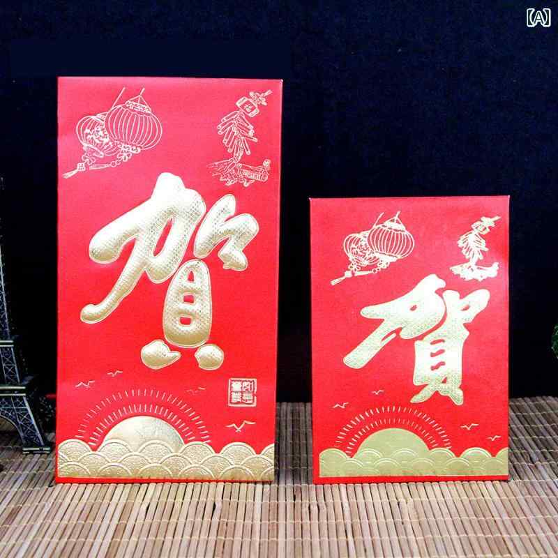 ・重さ: 0.35kg・セット内容: 小お年玉袋108枚（お札二つ折り）、大お年玉袋60枚（お札平置き）、小お年玉袋60枚（お札二つ折り）、大お年玉袋30枚（お札平置き）